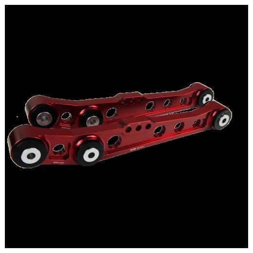 Blox Racing Billet Lower Control Arms - Red