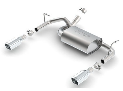 Borla Exhaust Touring - Single Split Rear Exit