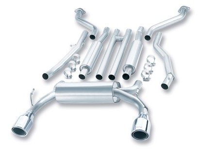 Borla Exhaust Systems - Split Rear Exit w/ Tip Style 5