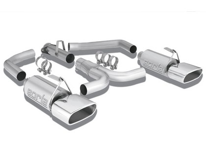 Borla Exhaust Systems - Split Rear Tip Exit w/ Tip Style 32