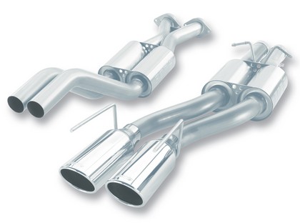 Borla Stainless Steel Cat-Back Exhaust System, Pipe Diameter 2.75