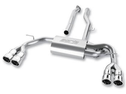 Borla Cat Back Exhaust - Dual Round Tip