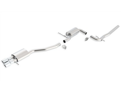 Borla Cat Back Exhaust - Dual Left Rear Exit