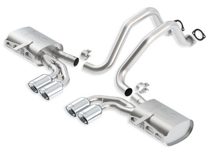 Borla Cat Back Exhaust - Dual Split Rear Exit