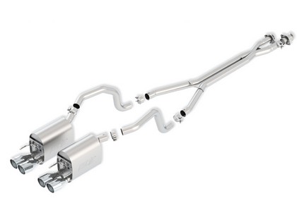 Borla Cat Back Exhaust - S-Type II , Dual Split Rear Exit