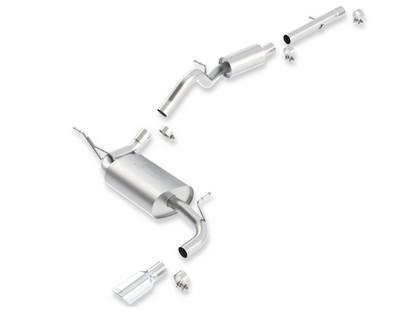 Borla Cat Back Exhaust Touring - Single Right Rear Exit