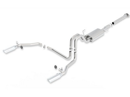 Borla Cat Back Exhaust - S-Type , Single Split Rear Exit