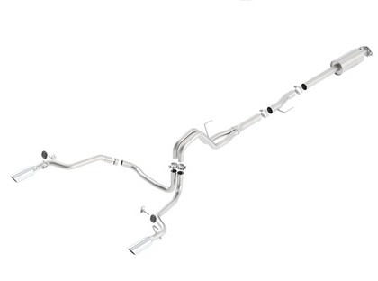 Borla Cat Back Exhaust - Single Split Rear Exit