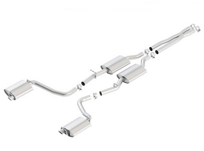 Borla Cat Back Exhaust - S-Type , Single Split Rear Exit