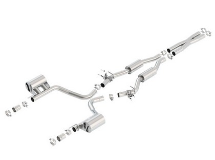 Borla Cat Back Exhaust Touring - Single Split Rear Exit, Touring