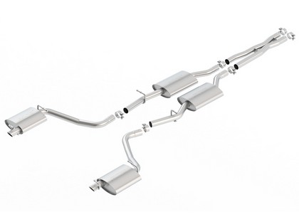 Borla Cat Back Exhaust - S-Type , Single Split Rear Exit