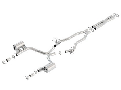 Borla Cat Back Exhaust - Single Split Rear Exit