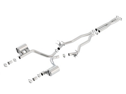 Borla Cat Back Exhaust - Single Split Rear Exit