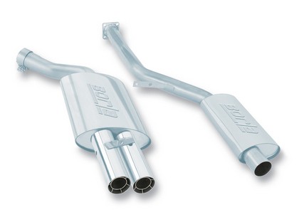 Borla Cat Back Exhaust - Dual Left Rear Exit