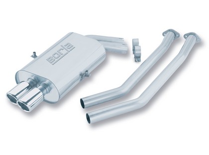 Borla Exhaust Systems - Rear Tip Exit w/ Tip Style 18