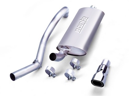 Borla Exhaust Systems - Rear Tip Exit w/ Tip Style 14