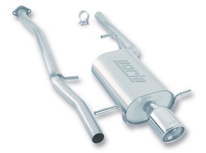 Borla Exhaust Systems - Rear Tip Exit w/ Tip Style 8