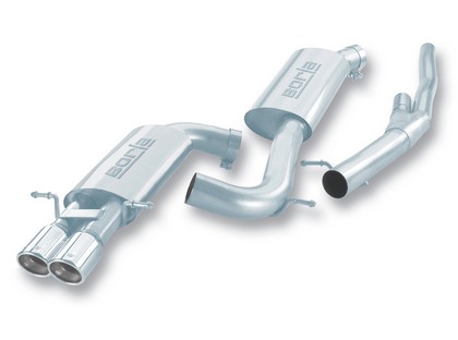 Borla Exhaust Systems - Rear Tip Exit w/ Tip Style 18