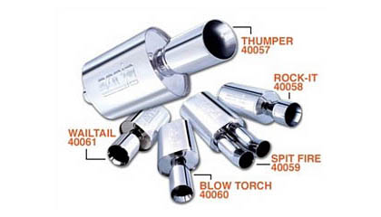 Borla Mufflers - Rock-It (Oval)