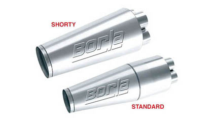 Borla Mufflers - XR-1 Collector Shorty