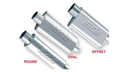 Borla Mufflers - XR-1 Sportsman Oval