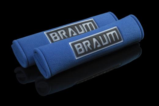 Braum Racing Harness Pads - Blue