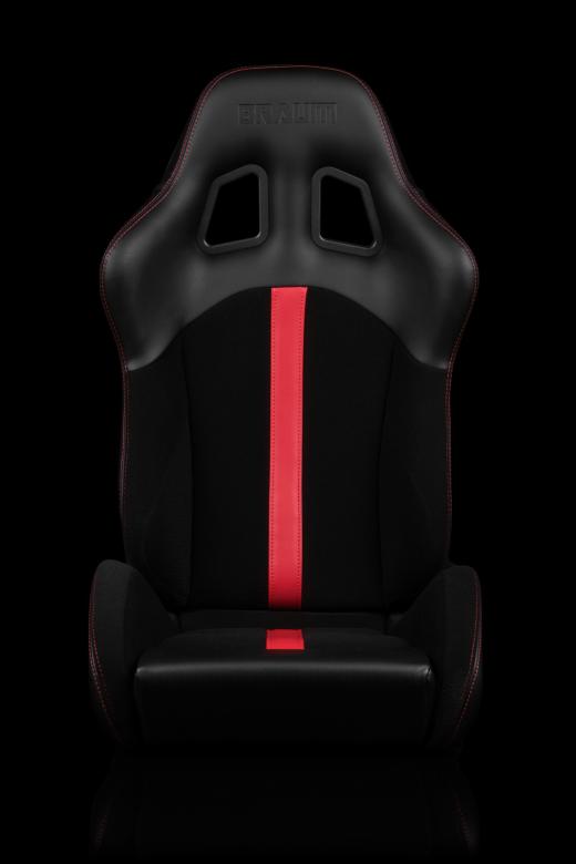 Defender Series Sport Seats - Black / Red