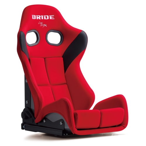 BRIDE GIAS III Seat Red - Silver FRP Shell - Low  Cushion 