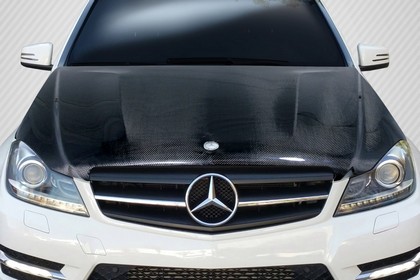 Carbon Creations W204 C63 Look Hood (Carbon Fiber)