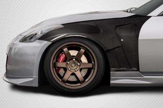 Carbon Creations AMS GT2 Front Fenders - 2 Piece