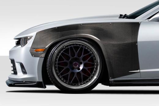 Carbon Creations RBS Wide Body Front Fender Flares - 2 Piece