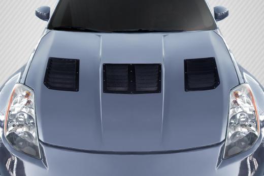 Carbon Creations GT1 Hood Vents - 3 Piece