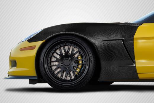 Carbon Creations Z06 Look Front Fenders - 2 Pieces