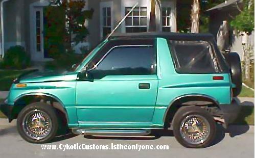 Chris Ferrill's 95 Geo Tracker