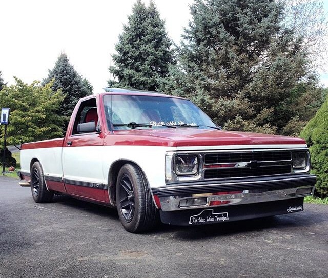 Aaron Winters' Two-Tone 1991 Chevy S-10