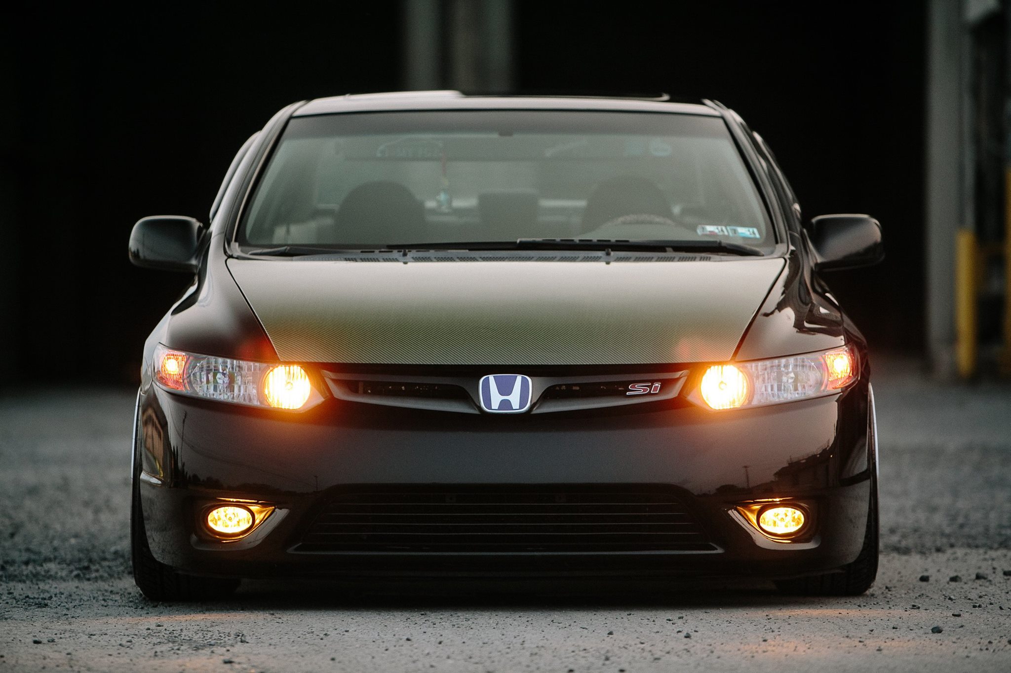 Tesha's 2007 Stanced Honda Civic Si