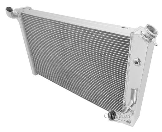 Champion Aluminum Radiator - 4 Row