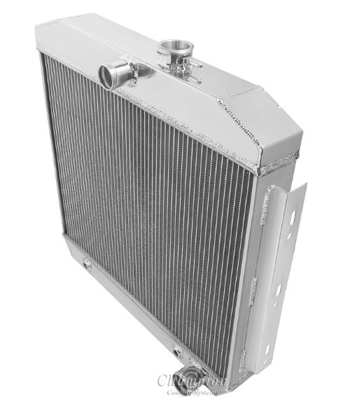 Champion Aluminum Radiator - 3 Row