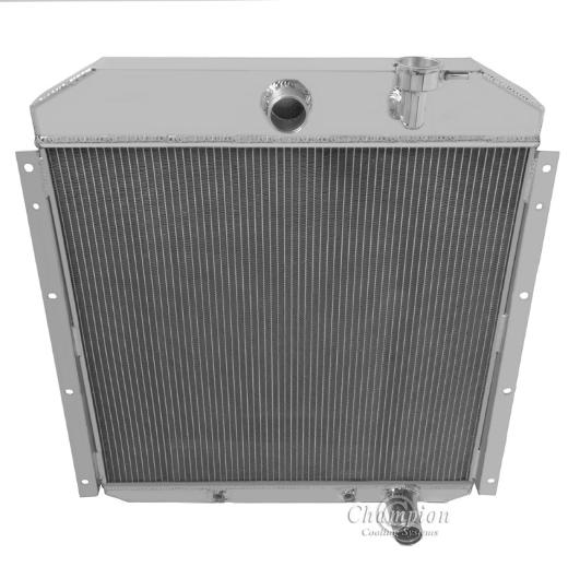 Champion Aluminum Radiator - 3 Row