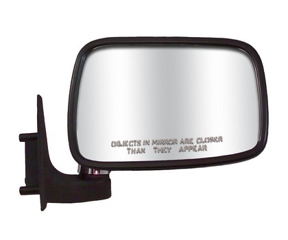 CIPA Manual Remote Mirror - Passenger Side Foldaway Non-Heated (Chrome)