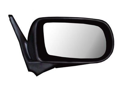 CIPA Manual Remote Mirror - Passenger Side Foldaway Non-Heated - (Black)