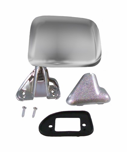 CIPA Manual Remote Mirror - Driver Side Foldaway Non-Heated (Chrome)