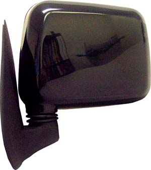 CIPA Manual Remote Mirror - Driver Side Foldaway Non-Heated (Black)