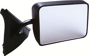 CIPA Manual Remote Mirror - Passenger Side Foldaway Non-Heated (Black)