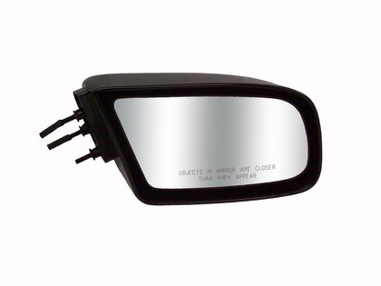 CIPA Manual Remote Mirror - Passenger Side Non-Foldaway Non-Heated - (Black)