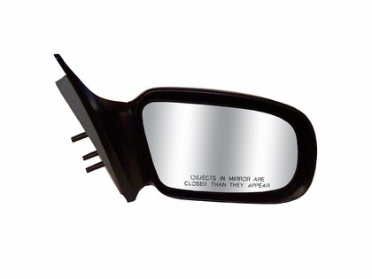 CIPA Manual Remote Mirror - Passenger Side Non-Foldaway Non-Heated - (Black)