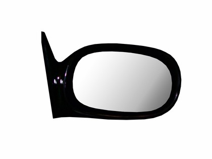 CIPA Manual Remote Mirror - Passenger Side Foldaway Non-Heated - (Black)