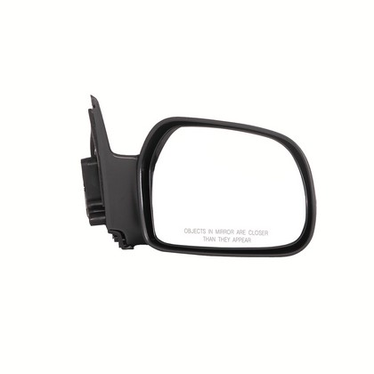 CIPA Manual Remote Mirror - Passenger Side Non-Foldaway Non-Heated - (Black)