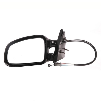 CIPA Manual Remote Mirror - Driver Side Non-Foldaway Non-Heated (Black)