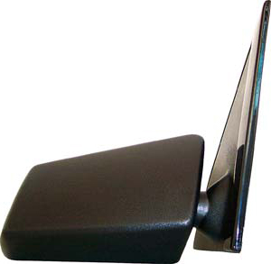 CIPA Manual Remote Mirror - Passenger Side Non-Foldaway Non-Heated - (Black)